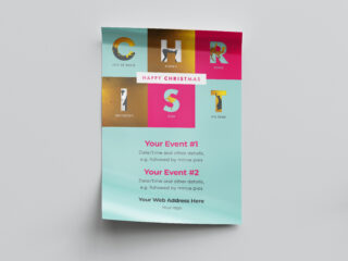 CHRIST[mas] - Colourful (Poster)