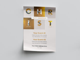 CHRIST[mas] - Golds (Poster)